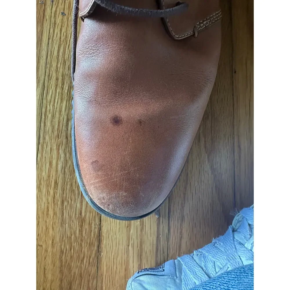 Cole Haan Zerogrand Chukka Boots Brown Leather Men’s 11.5M Lightweight